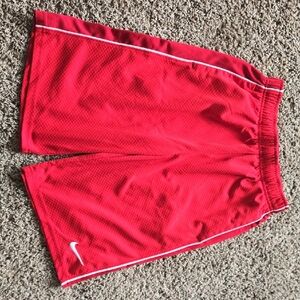 Nike Men's Vibrant Red Sports Shorts